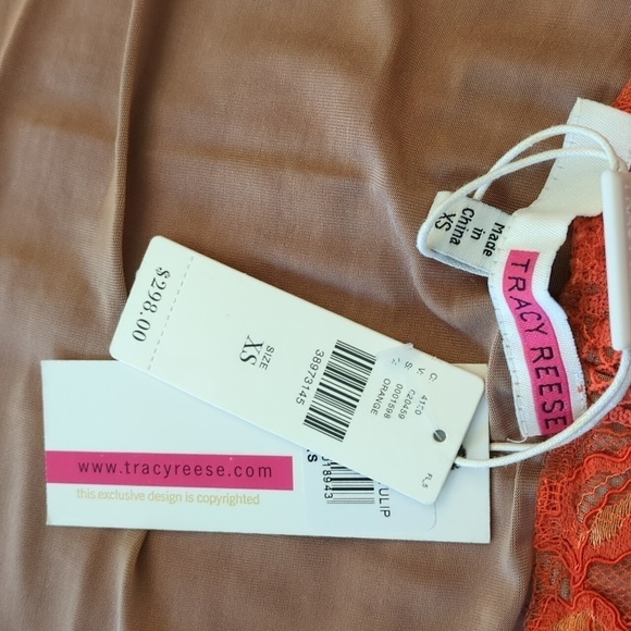 Anthropology Tracy Reece Pencil Lady Like lace Midi skirt Modern Tie Waist - Picture 7 of 7